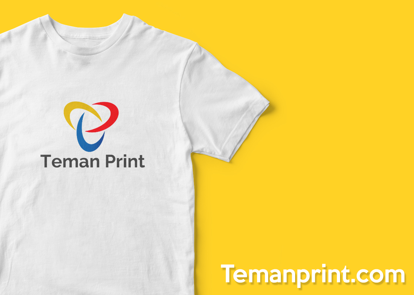 kaos custom teman print