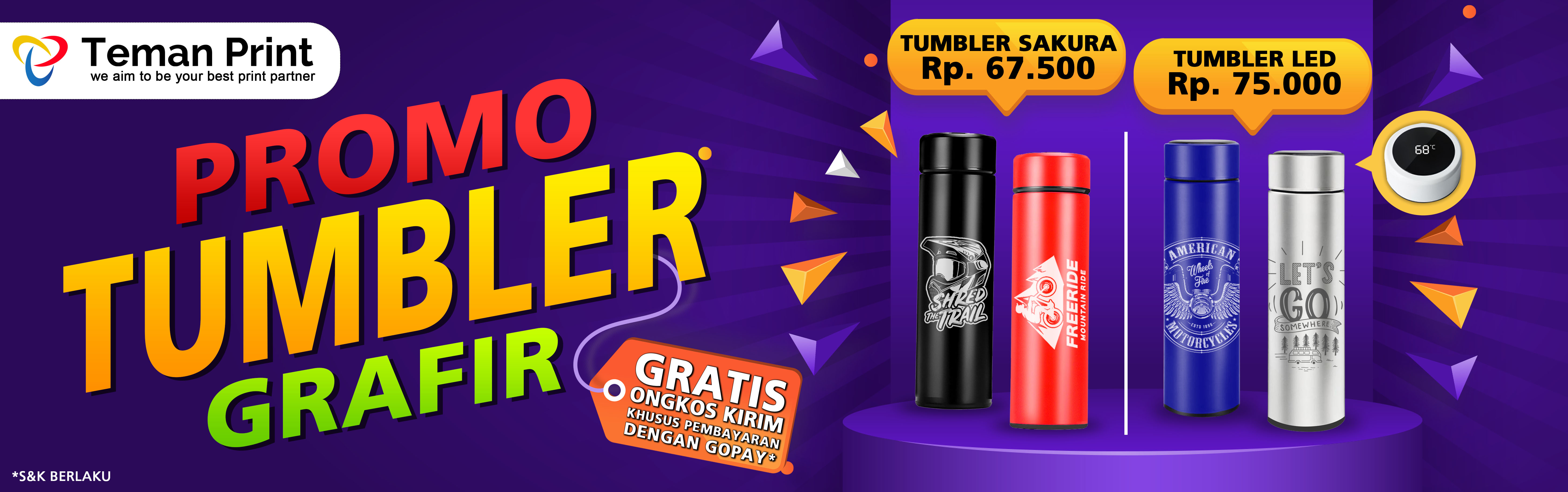 Promo Tumbler Grafir