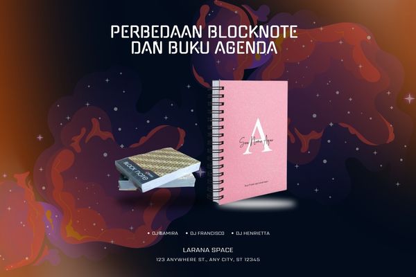 Perbedaan Blocknote dan Buku Agenda