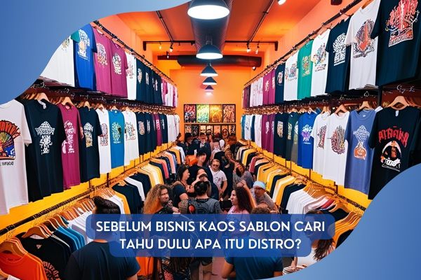 Sebelum Bisnis Kaos Sablon Cari Tahu Dulu Apa Itu Distro?